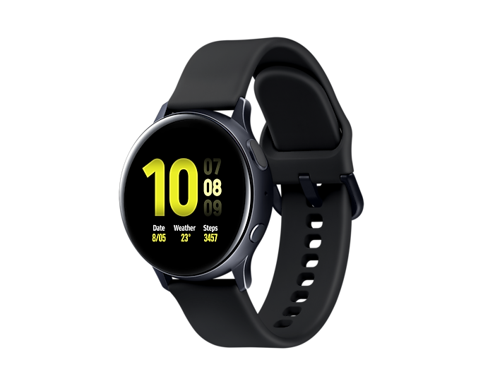 Samsung SM-R830NZKABTU Galaxy Watch Active 2 Bluetooth 40 mm Black Sports Band (Renewed)