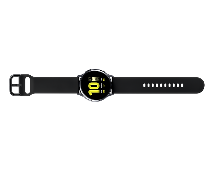 Samsung SM-R830NZKABTU Galaxy Watch Active 2 Bluetooth 40 mm Black Sports Band (Renewed)