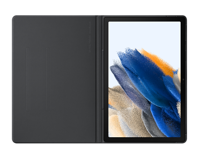 Samsung Galaxy Tab A8 Book Cover Dark Grey EF-BX200PJEGWW (Renewed)