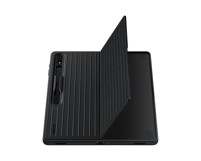 Samsung EF-RX900CBEGWW Protective Standing Cover For Tab S8 Ultra Black (Renewed)