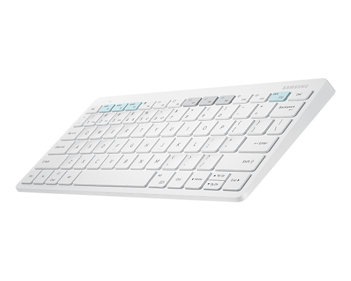 Samsung Smart Wireless Keyboard Trio 500 Bluetooth QWERTY English White (Renewed)