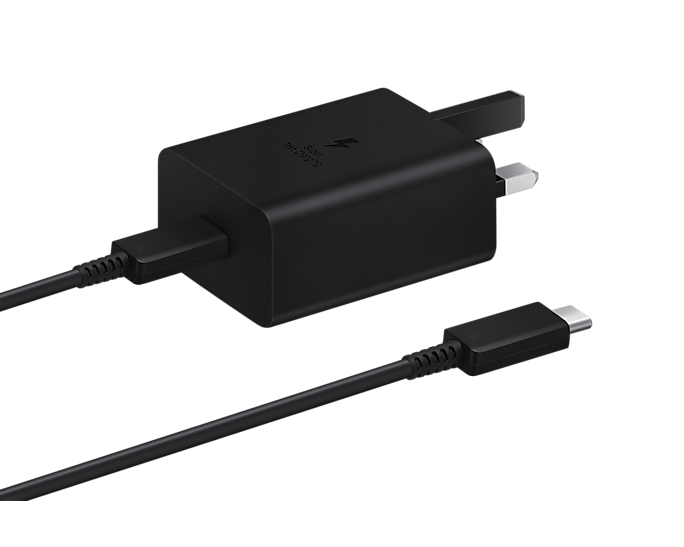 Samsung EP-T4510XBEGGB 45W Super Fast Charger 2.0 With C To C Cable (Renewed)