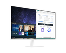 Samsung LS32AM501NUXXU 32'' M50A FHD White Smart Monitor With Speakers & Remote (Renewed)