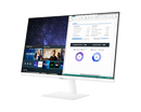 Samsung 27'' Smart Monitor M50A Full HD White Speakers & Remote LS27AM501NUXXU (Renewed)