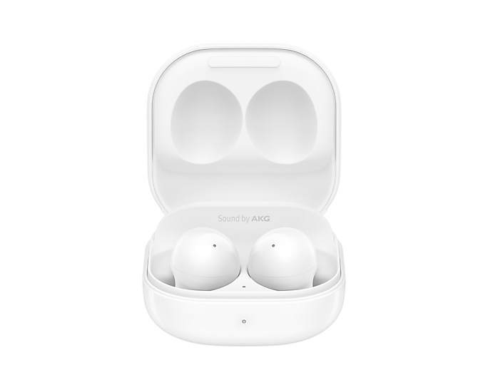 Samsung Galaxy Buds 2 Wireless Headphones Bluetooth White SM-R177NZWAEUA (Renewed)