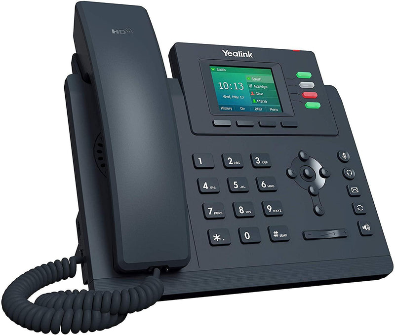 Yealink T33G 4 Line IP Conference Phone Colour Display Dual Gigabit Ports (Renewed)