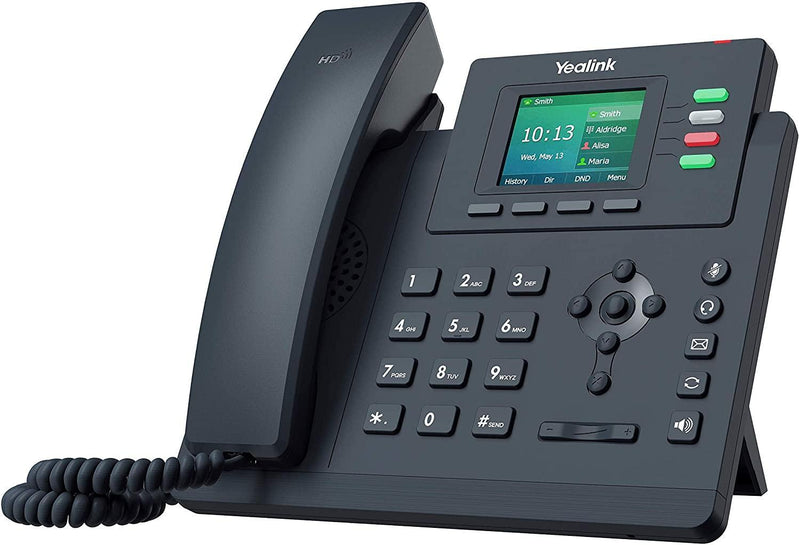 Yealink T33G 4 Line IP Conference Phone Colour Display Dual Gigabit Ports (Renewed)