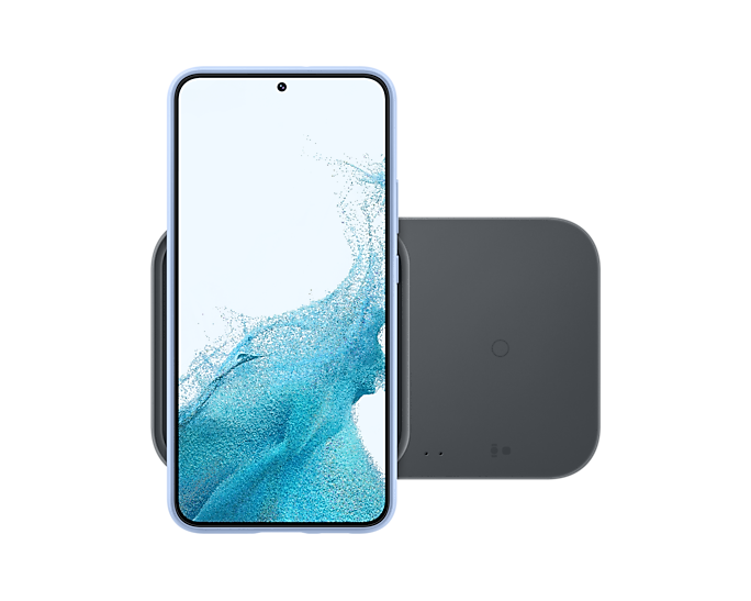 Samsung EP-P5400TBEGGB 15W Duo Super Fast Wireless Charger Pad Graphite (Renewed)