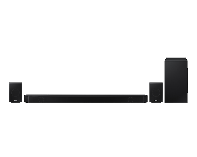 Samsung 11.1.4 Soundbar With Subwoofer Rear Speakers Alexa Built-In HW-Q990B/XU (Renewed)