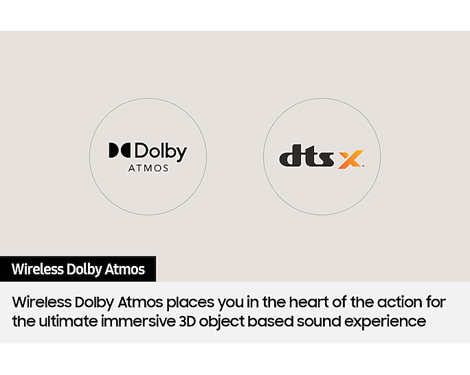 Samsung 5.0 Soundbar Lifestyle All-In-One Alexa Built-In Dolby Atmos HW-S61B/XU (Renewed)