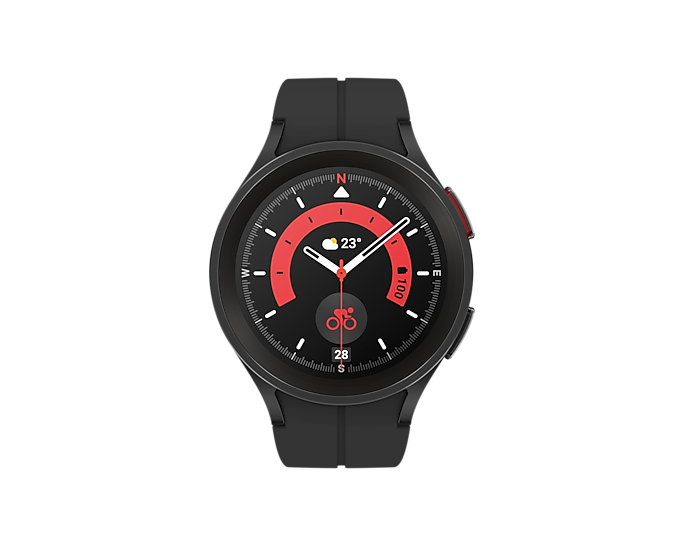 Samsung Galaxy Watch5 Pro BT NFC Titanium 45mm Black Titanium SM-R920NZKAEUA (New / Open Box)
