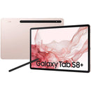 Samsung SM-X800NIDBEUB Galaxy Tab S8+ 12.4'' 256GB 8GB Wi-Fi Tablet Pink Gold (Renewed)