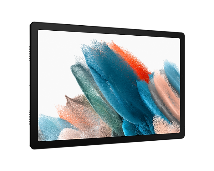Samsung SM-X200NZSEEUA Galaxy Tab A8 Wi-Fi Android Tablet 10.5'' 64 GB Silver (Renewed)