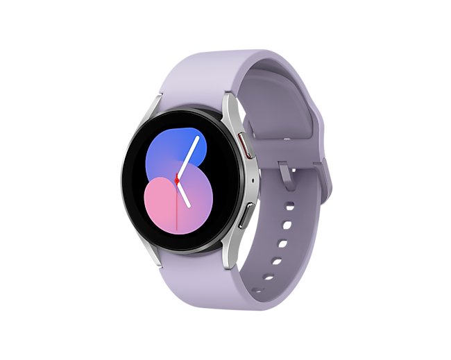 Samsung Galaxy Watch5 LTE 4G Bluetooth NFC Aluminium 40mm Silver SM-R905FZSAEUA (Renewed)