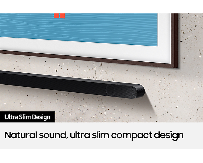Samsung HW-S800B/XU 3.1.2 Ultra Slim Soundbar With Subwoofer Dolby Atmos Black (Renewed)