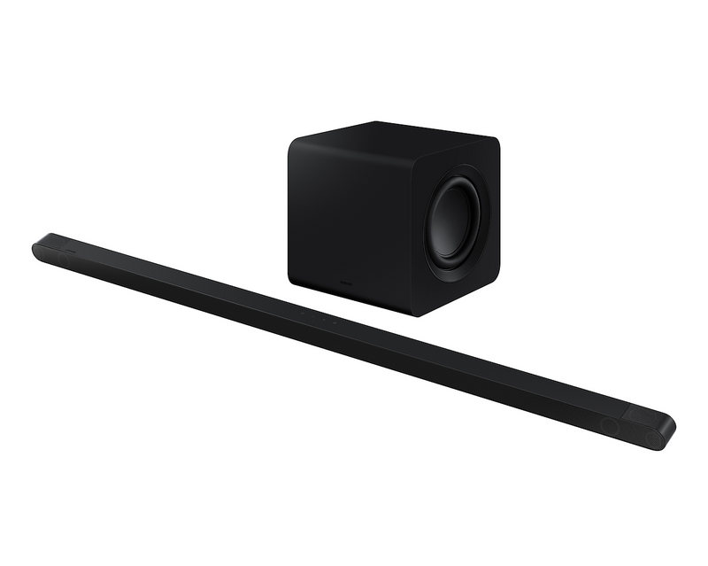 Samsung HW-S800B/XU 3.1.2 Ultra Slim Soundbar With Subwoofer Dolby Atmos Black (Renewed)