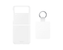 Samsung EF-QF711CTEGWW Galaxy Z Flip3 5G Clear Cover With Ring Transparent (Renewed)