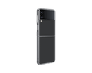 Samsung EF-QF721CTEGWW Galaxy Z Flip4 Clear Slim Mobile Phone Cover Transparent (Renewed)