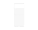 Samsung EF-QF721CTEGWW Galaxy Z Flip4 Clear Slim Mobile Phone Cover Transparent (Renewed)