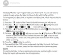 Motorola Digital Baby Monitor Video Sound Camera Colour Zoom Pan MBP38S (Renewed)