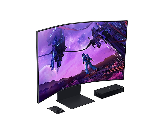 Samsung 55'' Gaming Monitor Curved Smart Odyssey Ark 1ms 165Hz LS55BG970NUXXU (New)