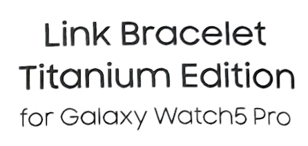 Samsung Galaxy Watch5 Pro BT 45mm SM-R920NZTDWEU Link Bracelet Titanium Grey (Renewed)