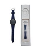 Samsung Galaxy Watch5 Bluetooth 44mm SM-R910NZADWEU Sport Ridge Band Navy [M/L] (Renewed)