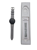 Samsung Galaxy Watch5 BT 44mm SM-R910NZSDWEU Hybrid Leather Strap Silver [S/M] (Renewed)