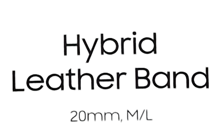 Samsung Galaxy Watch5 BT 44mm SM-R910NZSDWEU Hybrid Leather Strap Pink [M/L] (Renewed)