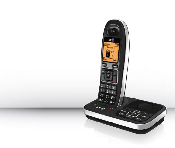 BT Digital Cordless Phone 7610 Single Answering Machine Nuisance Call Blocking (Renewed)