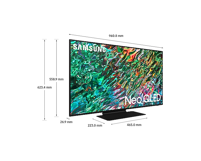 Samsung 43'' Smart TV QN90B Neo QLED 4K HDR 144Hz 3840x2160 QE43QN90BATXXU (Renewed)