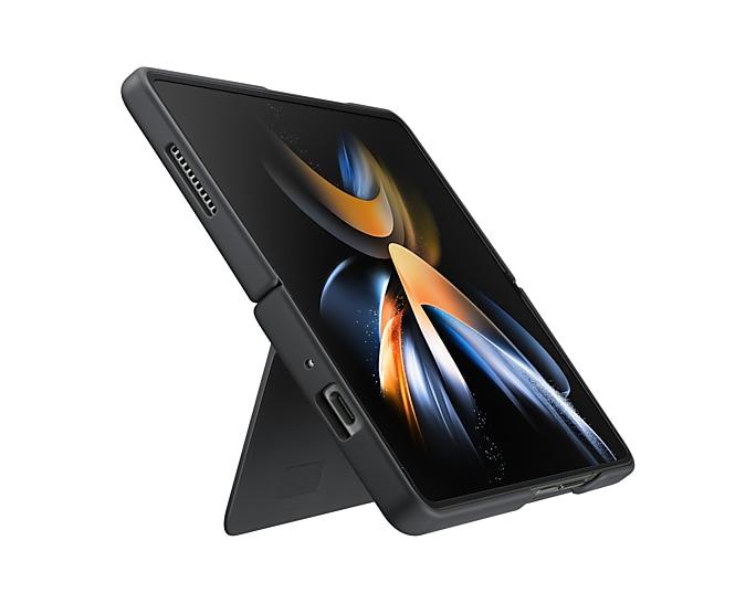 Samsung Slim Standing Mobile Phone Cover For Galaxy Z Fold4 Black EF-MF936CBEGWW (New / Open Box)