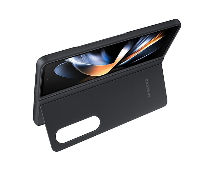 Samsung Slim Standing Mobile Phone Cover For Galaxy Z Fold4 Black EF-MF936CBEGWW (New / Open Box)