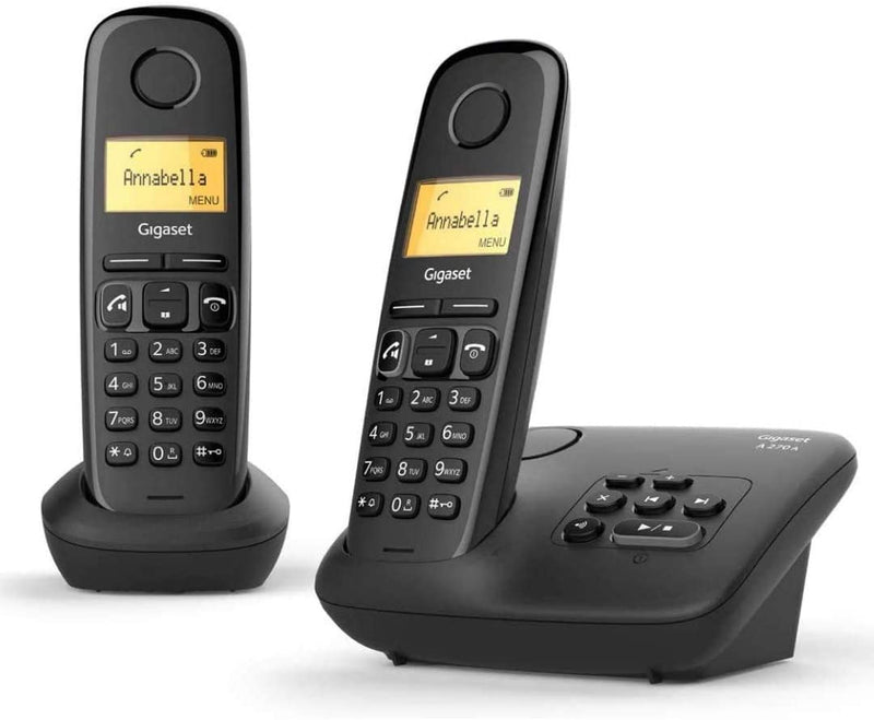 Gigaset A270A Duo DECT Cordless Phone With Answering Machine (New)