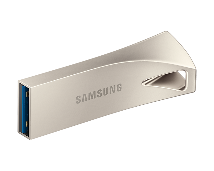 Samsung Bar Plus USB 3.1 Flash Drive 256GB Silver MUF-256BE3/APC (New / Open Box)
