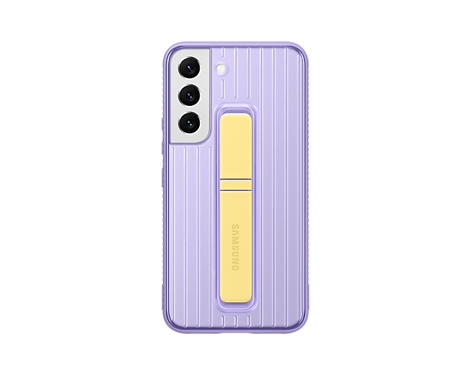 Samsung Galaxy S22 Protective Standing Phone Cover Fresh Lavender EF-RS901CVEGWW (New / Open Box)