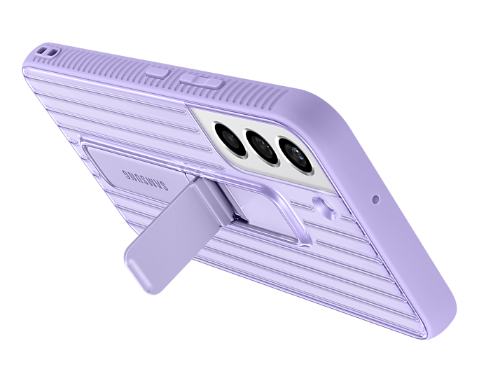 Samsung Galaxy S22 Protective Standing Phone Cover Fresh Lavender EF-RS901CVEGWW (New / Open Box)