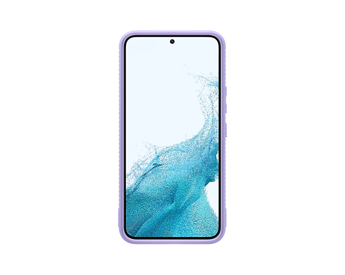 Samsung Galaxy S22 Protective Standing Phone Cover Fresh Lavender EF-RS901CVEGWW (New / Open Box)
