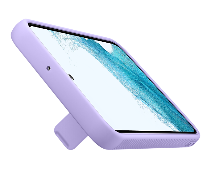 Samsung Galaxy S22 Protective Standing Phone Cover Fresh Lavender EF-RS901CVEGWW (New / Open Box)