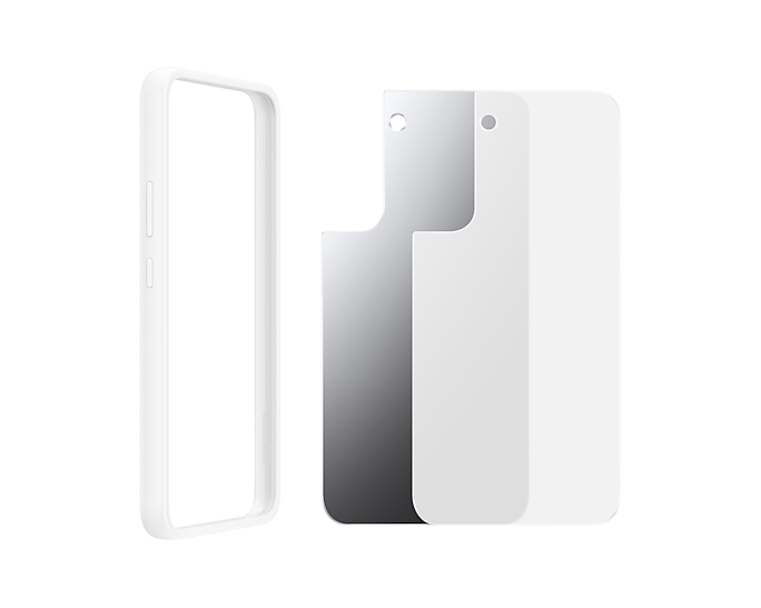 Samsung Galaxy S22+ Frame Mobile Phone Cover White EF-MS906CWEGWW (New / Open Box)