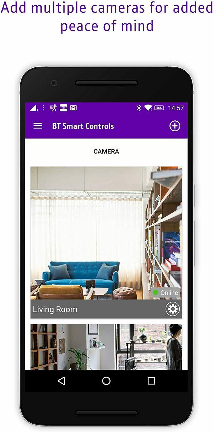 BT Smart Home Surveillance Camera - 088438 (Renewed)