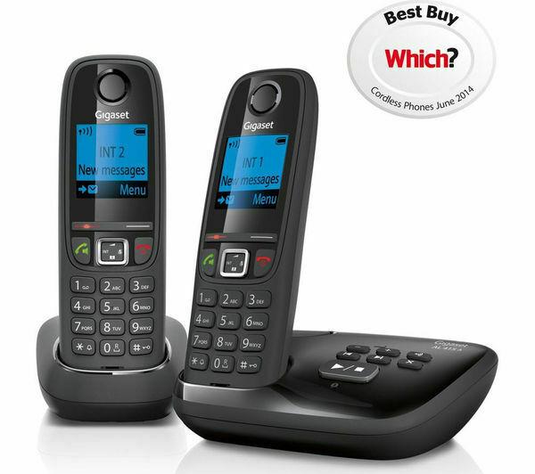 Gigaset AL415A Twin Digital Cordless Home Phone Answering Machine (Renewed)