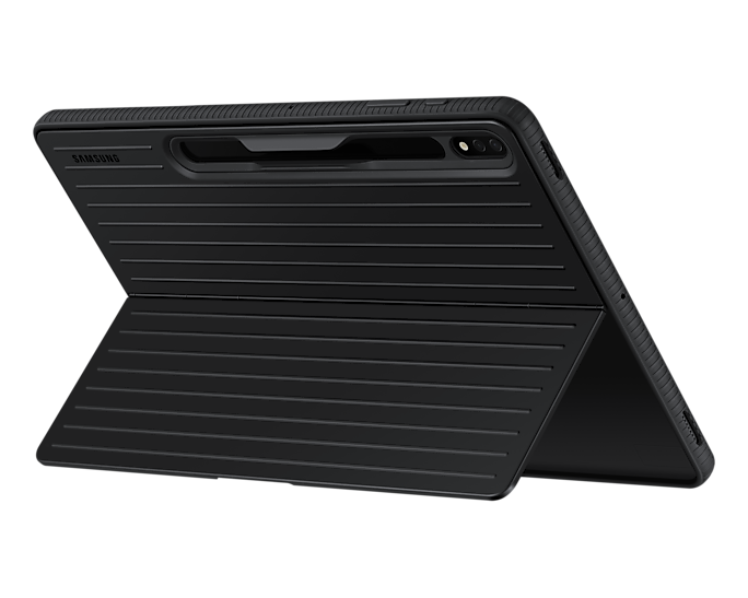 Samsung Galaxy Tab S8 Plus Protective Standing Cover Black EF-RX800CBEGWW (Renewed)