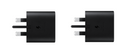 Samsung 25W Travel Adapter (Fast Charging w/o USB Cable) 2 Pack EP-TA800NBEGGB (New / Open Box)