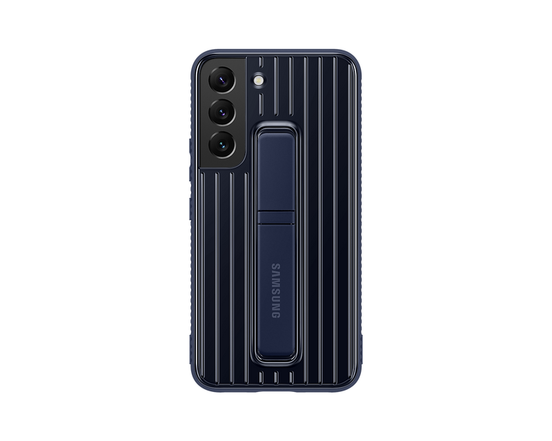 Samsung Galaxy S22 Protective Standing Mobile Phone Cover Navy EF-RS901CNEGWW (Renewed)