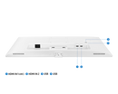 Samsung Smart Monitor With Speakers & Remote LS27BM501EUXXU Full HD White (New / Open Box)