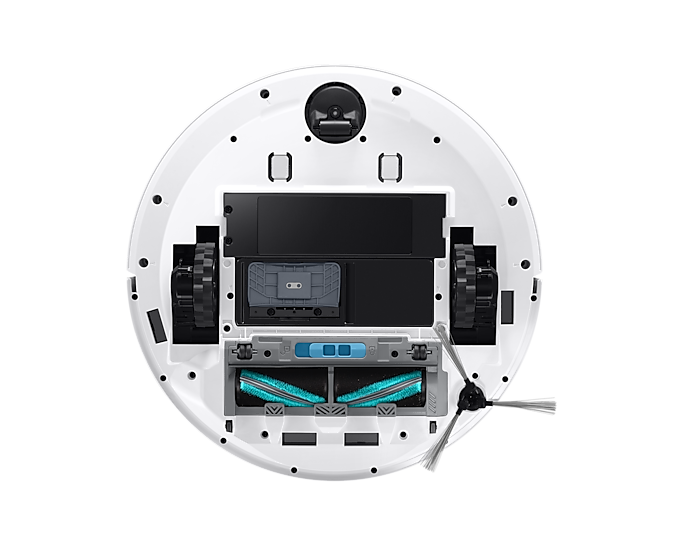 Samsung Robot Vacuum Jet Bot+ With Built-In Clean Station White VR30T85513W/EU (Renewed)