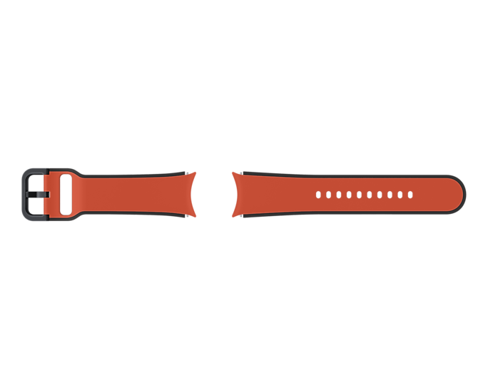 Samsung Two-Tone Sport Band For All Galaxy Watch4/Watch5 M/L Red ET-STR91LREGEU (Renewed)