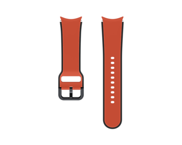 Samsung Two-Tone Sport Band For All Galaxy Watch4/Watch5 M/L Red ET-STR91LREGEU (Renewed)