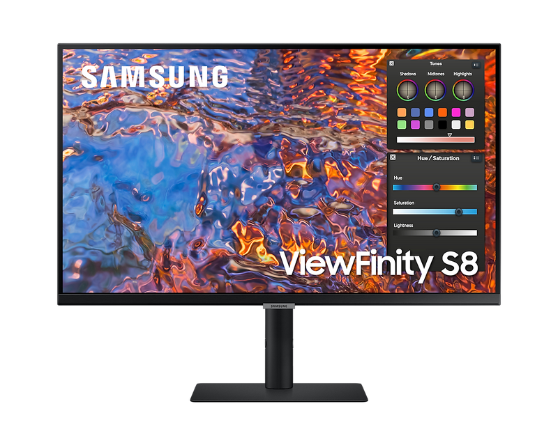 Samsung 27'' Monitor ViewFinity UHD USB-C Anti-Glare 3840x2160 LS27B800PXUXXU (New / Open Box)